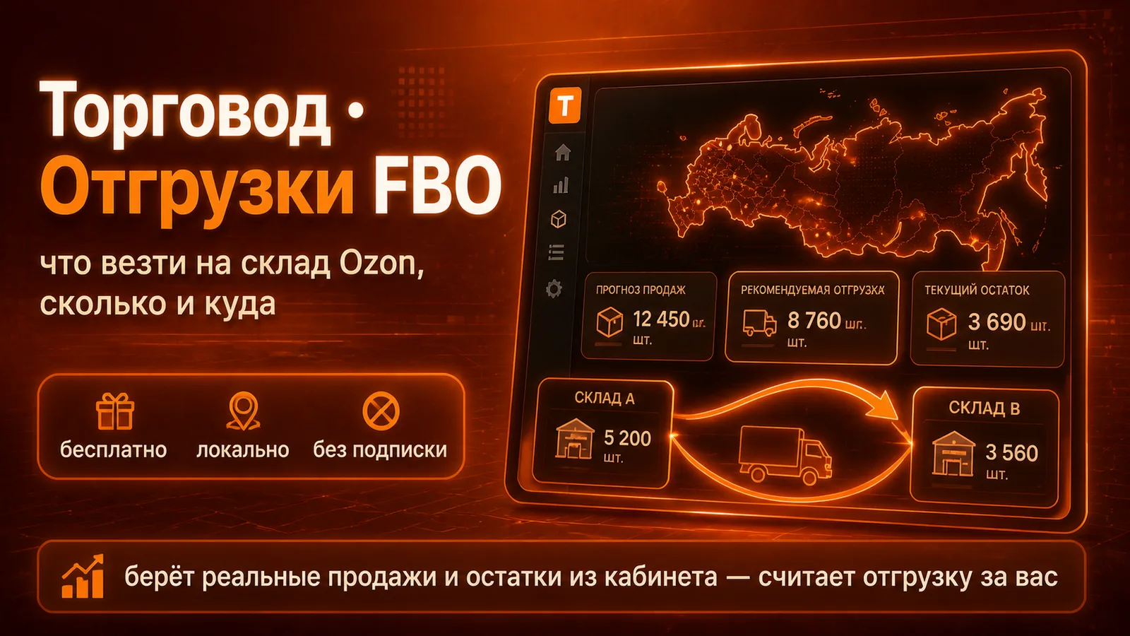Торговод · Отгрузки FBO: бесплатный расчёт, что везти на склад Ozon (copy)